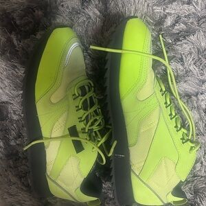 Neon Green Men's Sneakers